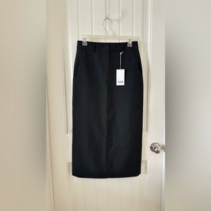 AHE Back Slit Maxi Skirt